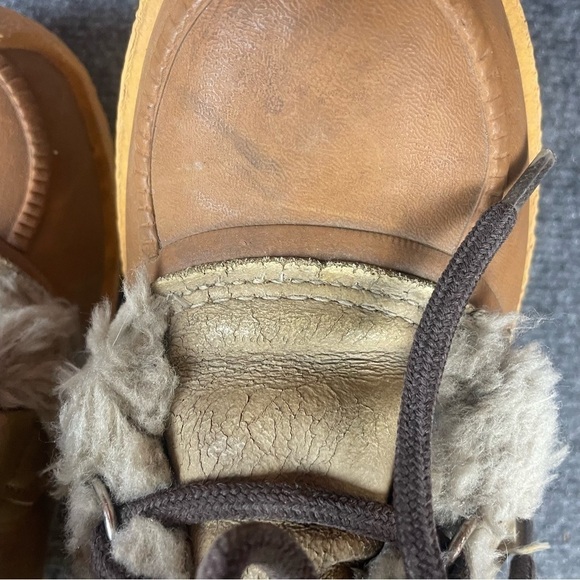 SOREL Women’s Vintage Nanook Rubber Sole Wool Lined winter boot size: 10 - Picture 7 of 13